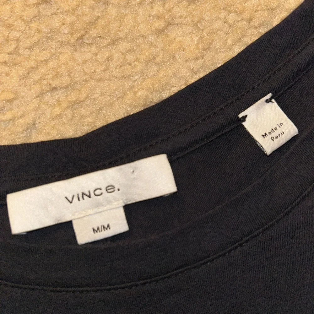 Vince Black Muscle Tee